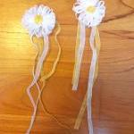 Romantic Daisy Hairclips: f..