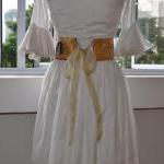 Sequin & Bead Sash - Silver..