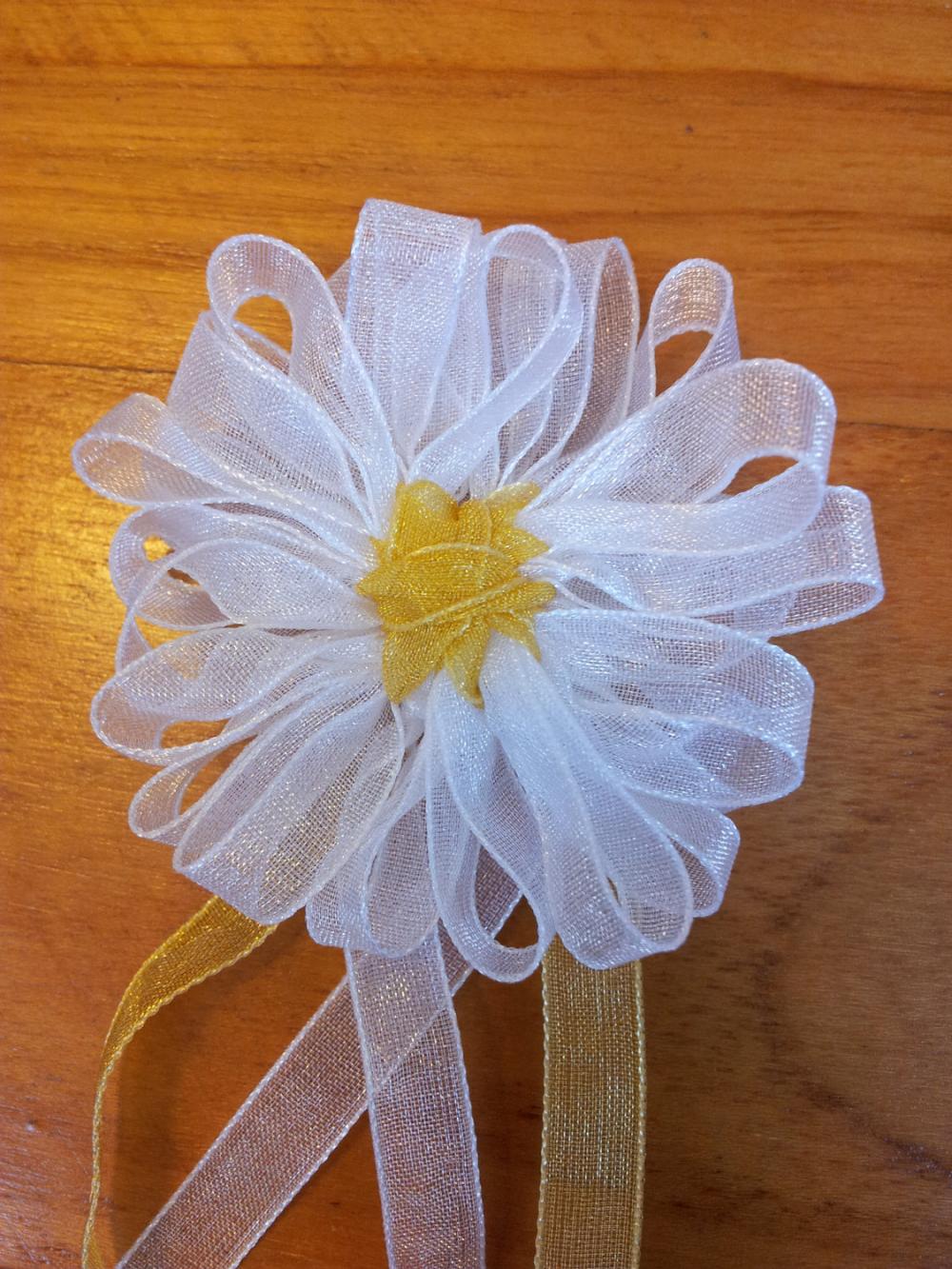 Romantic Daisy Hairclips: flower accessories in your hair